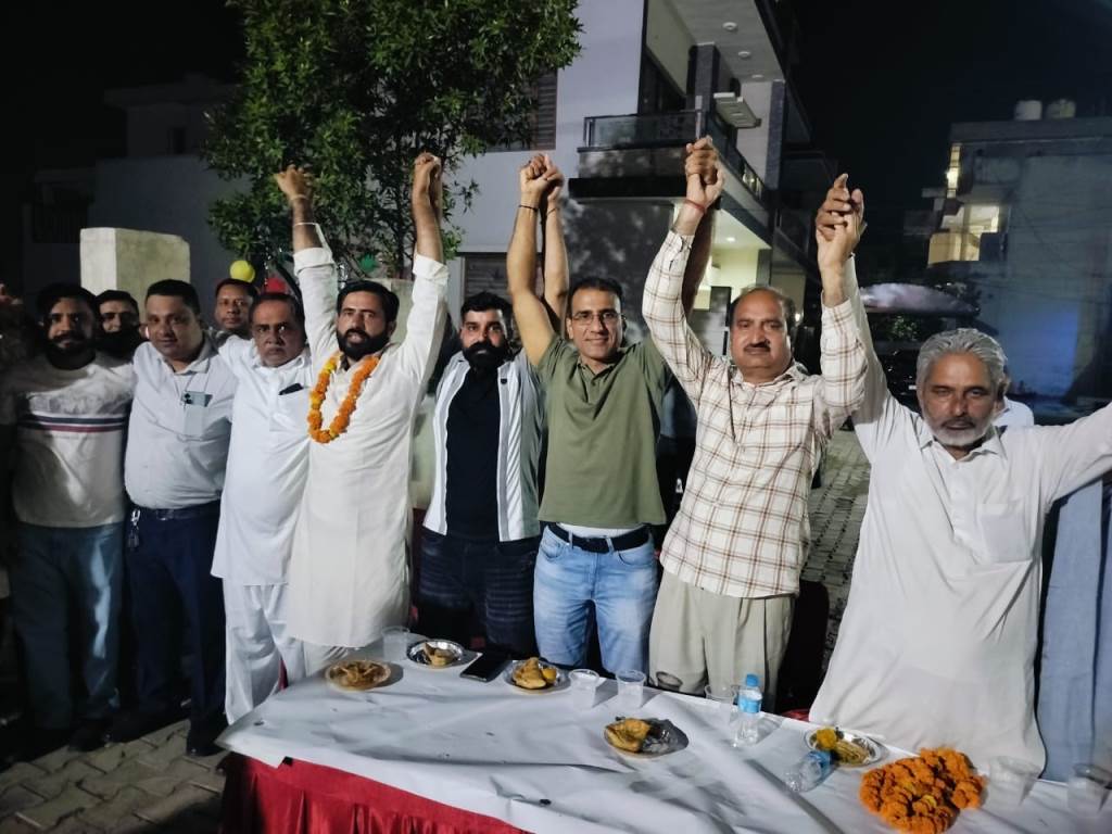Newly elected Councilor honored by Gurbax Colony Welfare Society